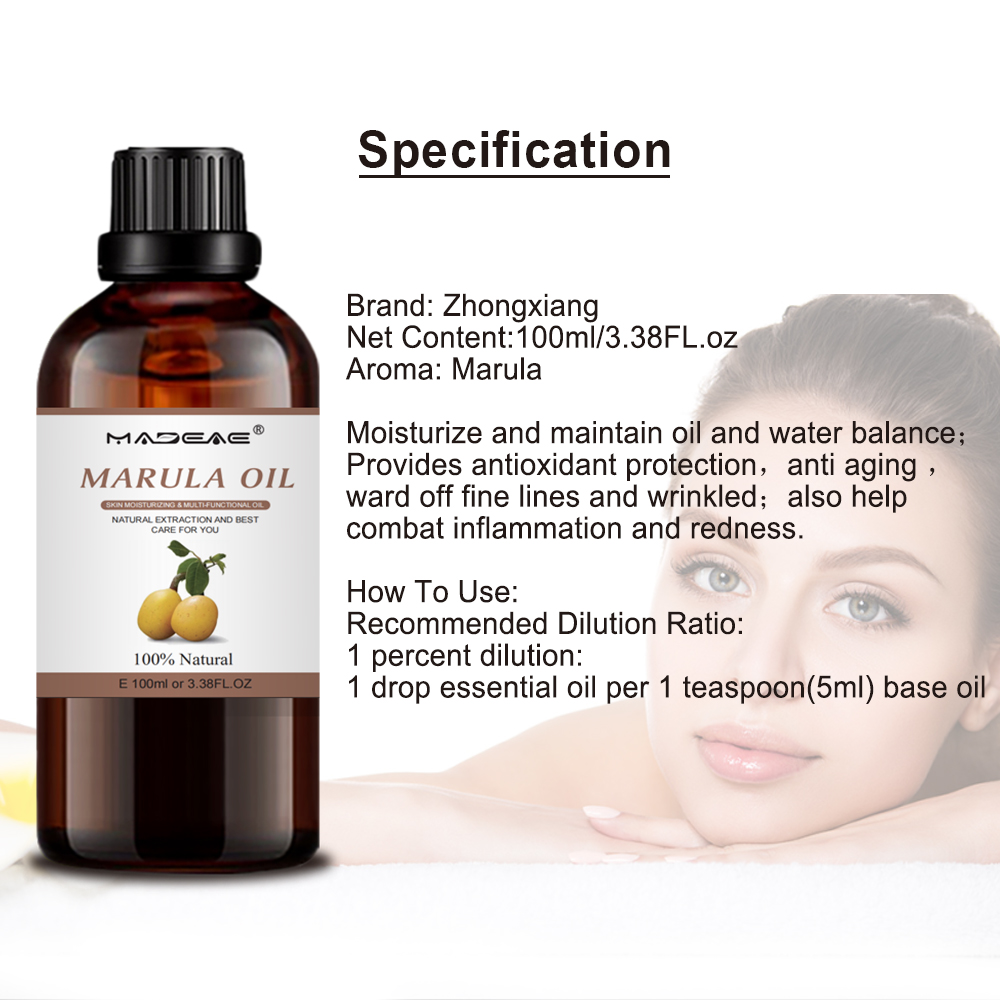 wholesale bulk natural organic marula oil massage aroma