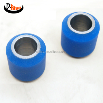 Ruedas de rodillos de poliuretano de goma OEM PU y cojinetes 6005ZVC3