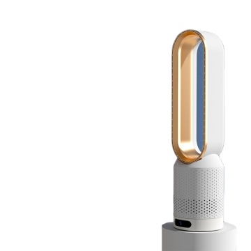 2024 Smart Leafless Purification Fan: Bladeless Air Purifier & Fan 2-in-1