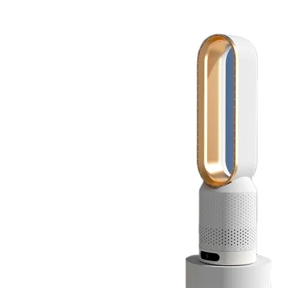2024 Smart Leafless Purification Fan: Bladeless Air Purifier & Fan 2-in-1