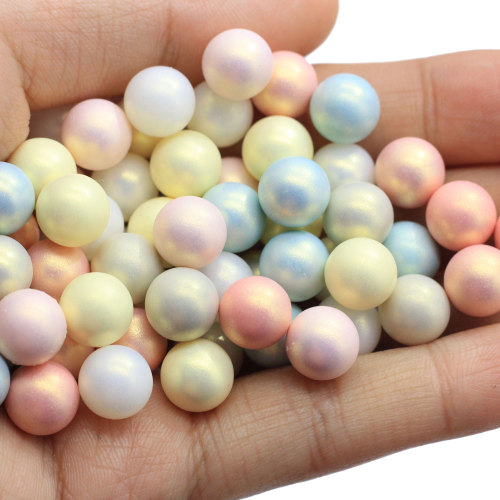 Cheap Wholesale Price 6MM 8MM 10MM Acrylic Round AB Plating Ball Beads Plastic Loose Spacer Beads For Jewelry Making Supplies