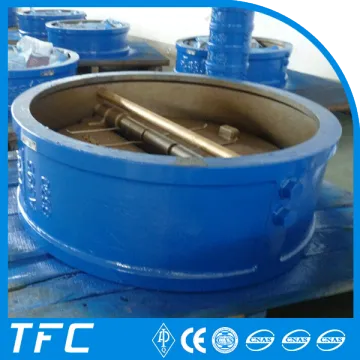 double disc wafer check valve