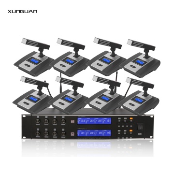 Sistema di microfono wireless UHF a 8 canali U-M8000