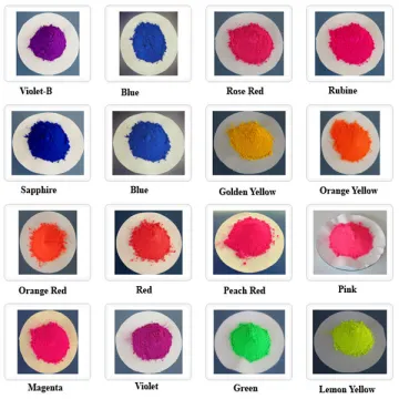 Yellow Fluorescent Pigment For Plastic