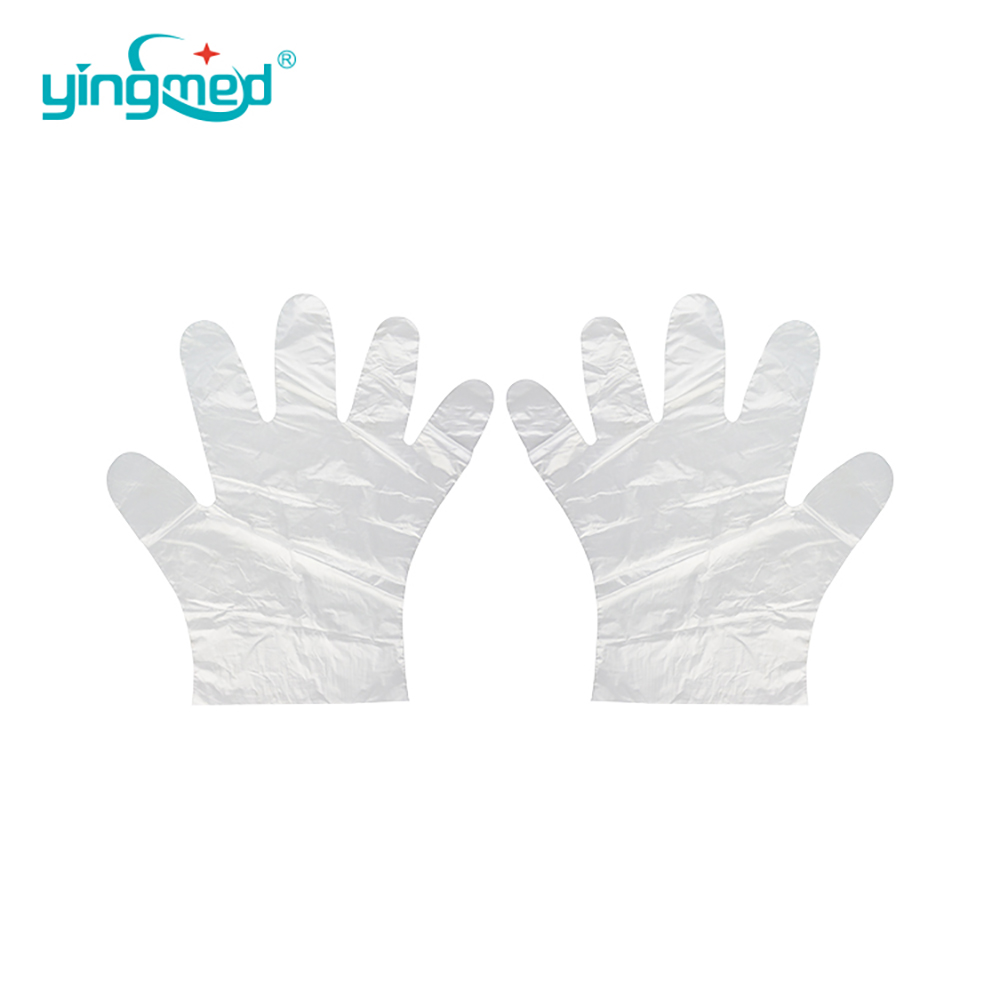 Transparent plastic glove for food Grade Plastic Gloves