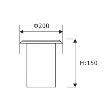 LEDER Innovatieve IP65 9W LED Inbouwlamp