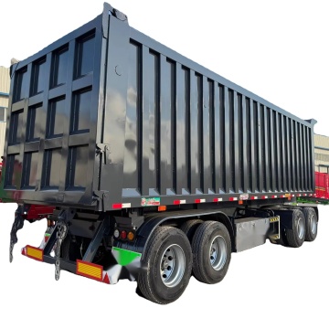 Factory Direct Customable 4 Wheel Agricultural Dump Trailer με DrawBar - Hot Sale