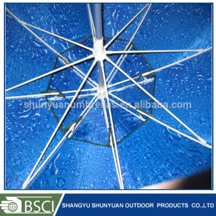 folding clear fishing umbrella double string tilt fishing umbrella