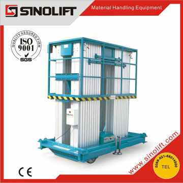 2015 Sinolift GTWY Series Four Mast Electric Aerial Work Platform with AC Motor