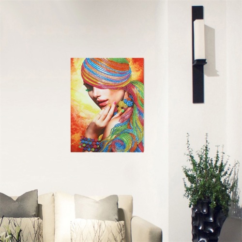 30 × 40 color Beauty 5d Diamond Painting