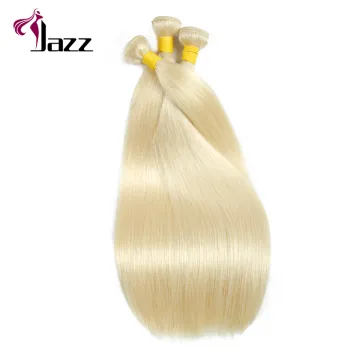 Wet and wavy brazilian blonde hair weave, 613 blonde human hair bundles