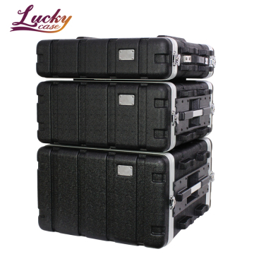 Custom 2U ABS Flight Case Waterproof and Shockproof