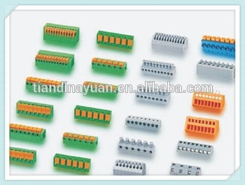 Spring Terminal Connector KDG 300V 10A 3.5 5.08 5.0 2.54mm Pitch with UL, CE, ISO, SGS,CQC Approved
