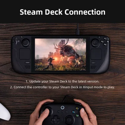 8BitDo Ultimate Wired Controller for PC Windows 10, Android, Raspberry Pi, and Switch