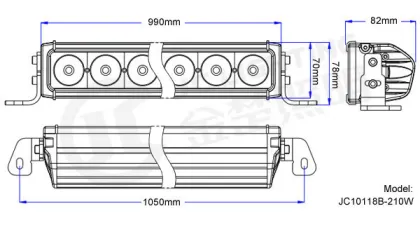 High power 210w led lights cree bar, depo auto lamp, 210w led car wheel lights bar