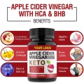 OEM/ODM Vegan Improve Digestion Apple Cider Vinegar Capsules