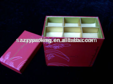 2014 Hot Selling Decorative Cardboard Drawer Storage Box