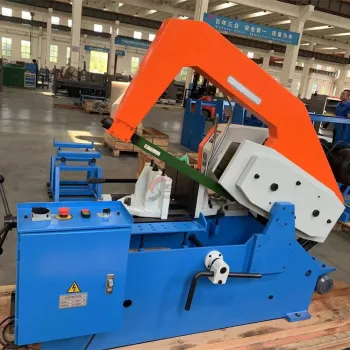 Precision Hydraulic Horizontal Metal Cutting Hacksaw Machine HS7125 HS7132 HS7140 HS7150