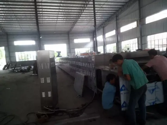 Professional Baking Production Line Bread Cake Toast Biscuit Production Line Bread Baking Tunnel Oven