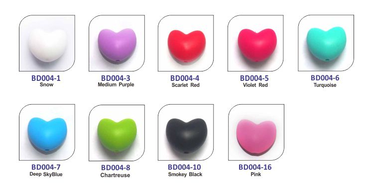 bpa free bulk silicone loose beads