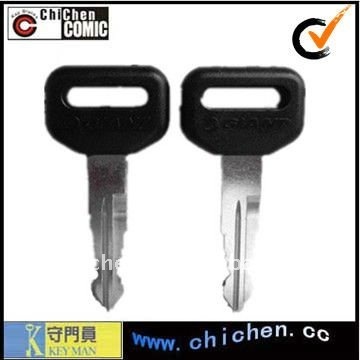 Nickel silver kia key blanks
