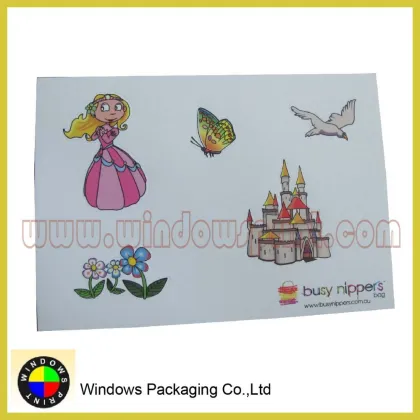 Customized cartoon sticker,paper cartoon sticker