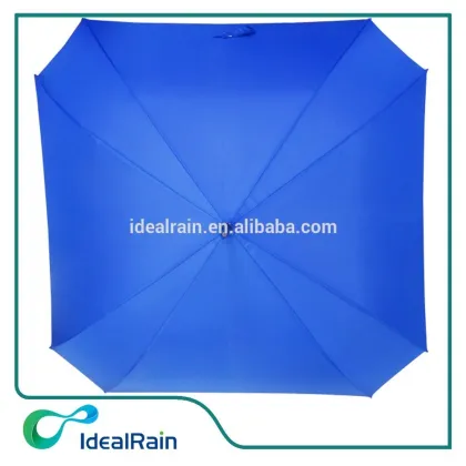 Sunshade and rainproof square fishing umbrella