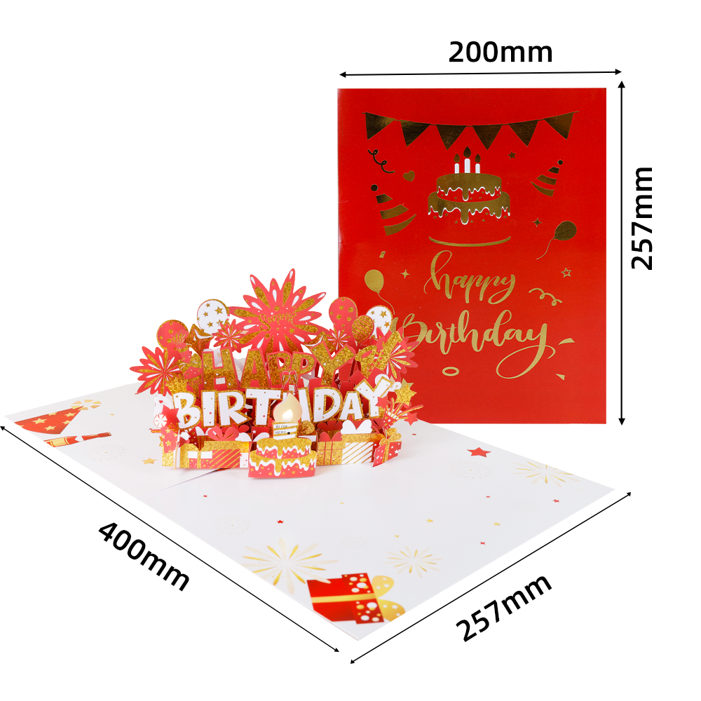 3d musical birthday cards