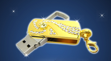 Jewelry Swivel USB Flash Drive USB 2.0
