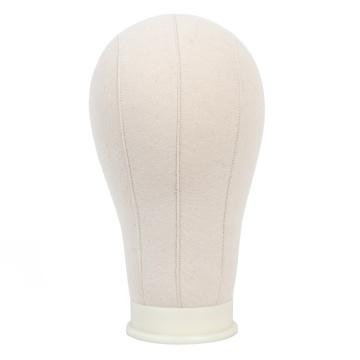 Answer 21"-25" Wig Stand Hair Extension Tools Canvas Head Canvas Head Mannequin Canvas Mannequin Head For Making Wigs