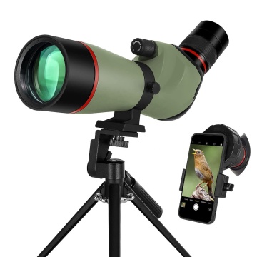 Nitrogen-Filled Bird Watching Spotting Scope 20-60x100 for Outdoor Travel