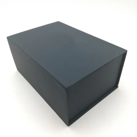 Black Magnetic Closure Gift Decorative Book Shaped Box