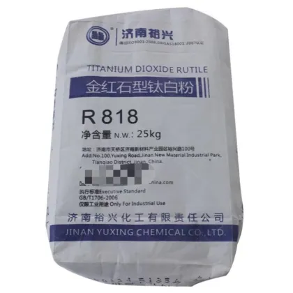 Rutile Titanium Dioxide Tio2 Yuxin R818