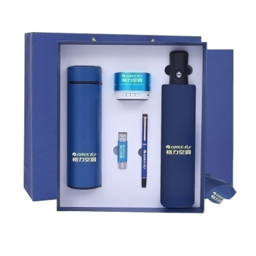 Luxury Corporate Gift Sets: Promotional Bank Insurance Electronic Speaker Umbrella for Employees