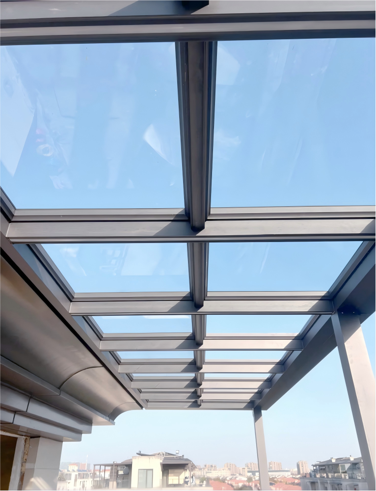 PVB interlayer transparent laminated glass (3)