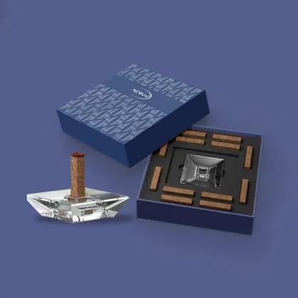 Smart Incense Crystal Burner Set with Chimney