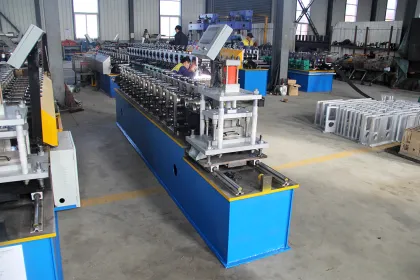 roller shutter guide rails roll forming machine