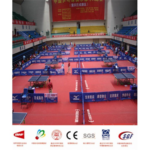 PVC table tennis with ITTF certificate