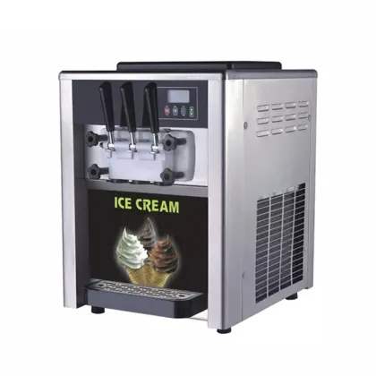 18L/H 1800W Table Top Ice Cream Vending Machine for Soft Ice Creams