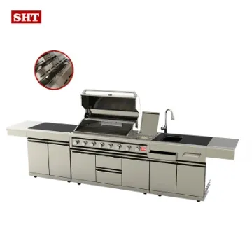 Wholesale Cabinet Style Outdoor Grill Barbecue Gas Outdoor Grill Kitchen
