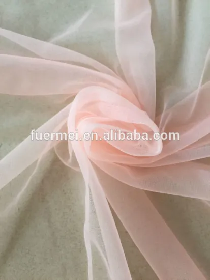 China manufacturer polyester tulle wholesale fabric