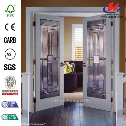 Preston Zinc Woodgrain Unfinished Oak Interior Door Slab