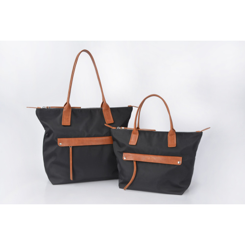 Fashion Durable Black Nylon Handbags Women Casual Bag