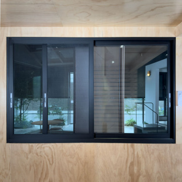 Waterproof Double Tempered Glass Thermal Break Aluminum Sliding Windows for Residences