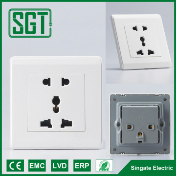 electrical socket wall 5 pin Multi-function socket Elephant white Champagne Gold Rose Gold