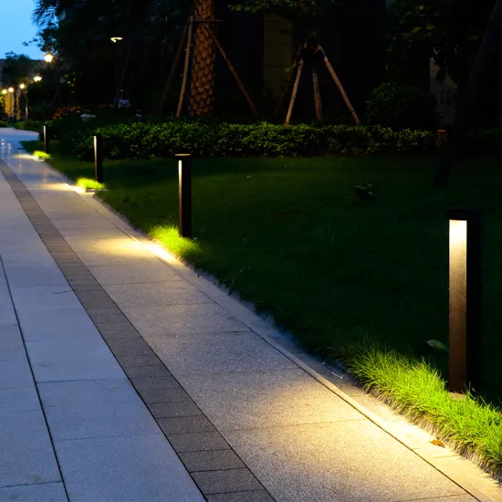 IP65 Waterproof LED Garden Bollard Lights for Modern Outdoor Decoration