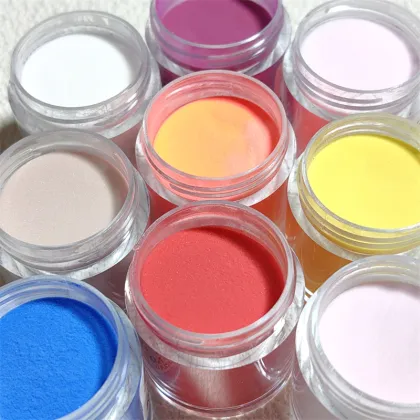 MH Ema Monomer Bulk Nail Supplies Dip Private Label 2In1 Pink & Clear Dipping Acrylic Powder Set 4oz