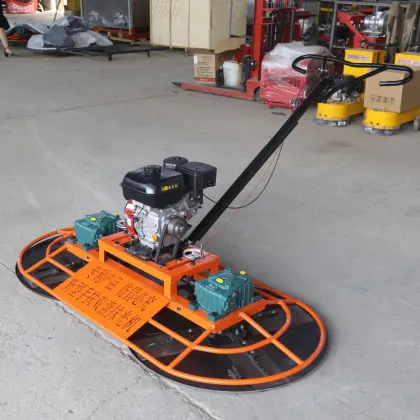 Save time and effort concrete finishing trowel