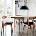 Birch Dining Chair Wood bar chair Hans wegner dining chair Manufactory