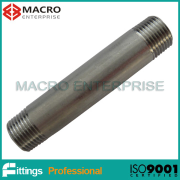 ISO4144/EN10241Stainless Steel 304/CF8 Barrel Nipples with BSPT/NPT Thread